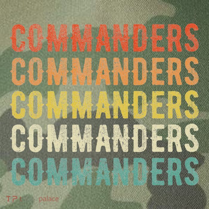 Commanders Legacy Tie Dye Trucker Hat