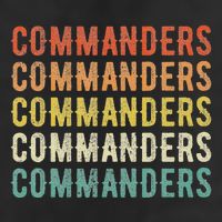 Commanders 7 Panel Mesh Trucker Snapback Hat