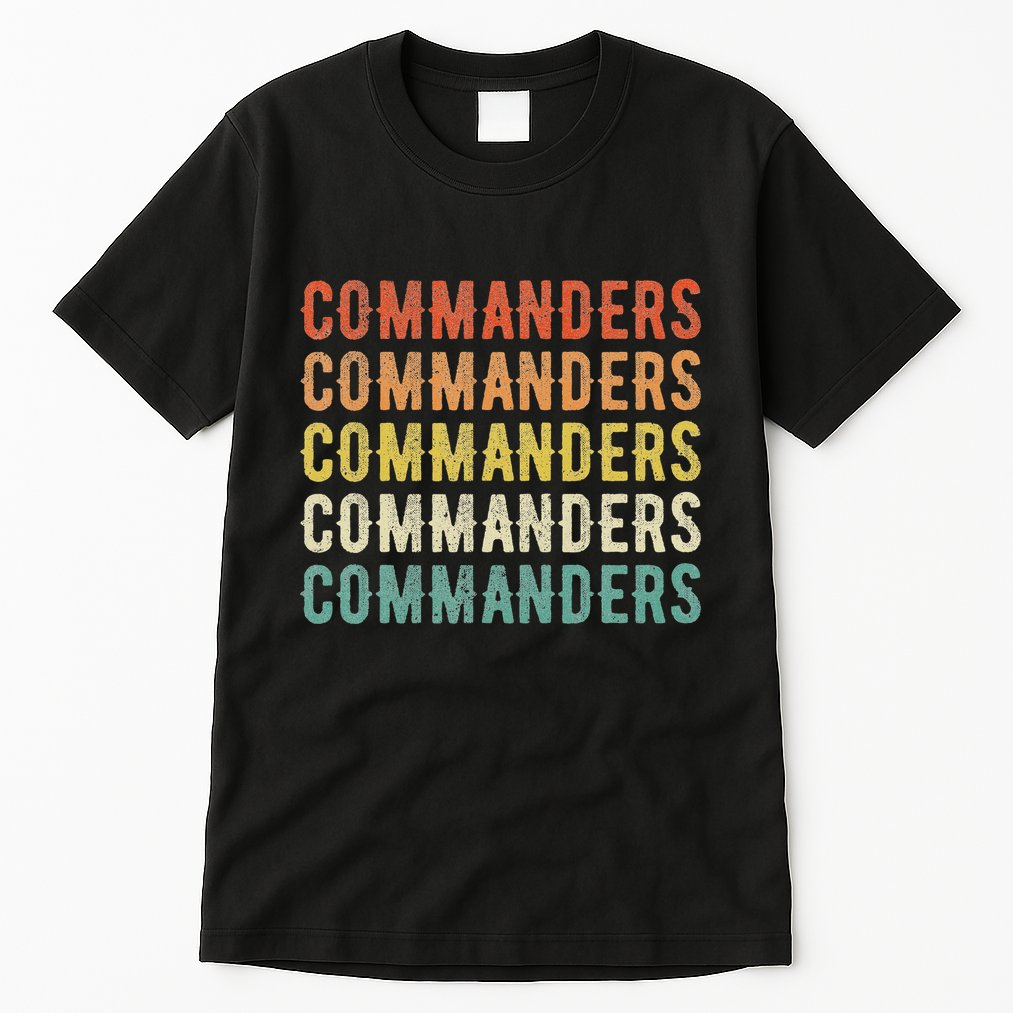 Commanders Tall T-Shirt