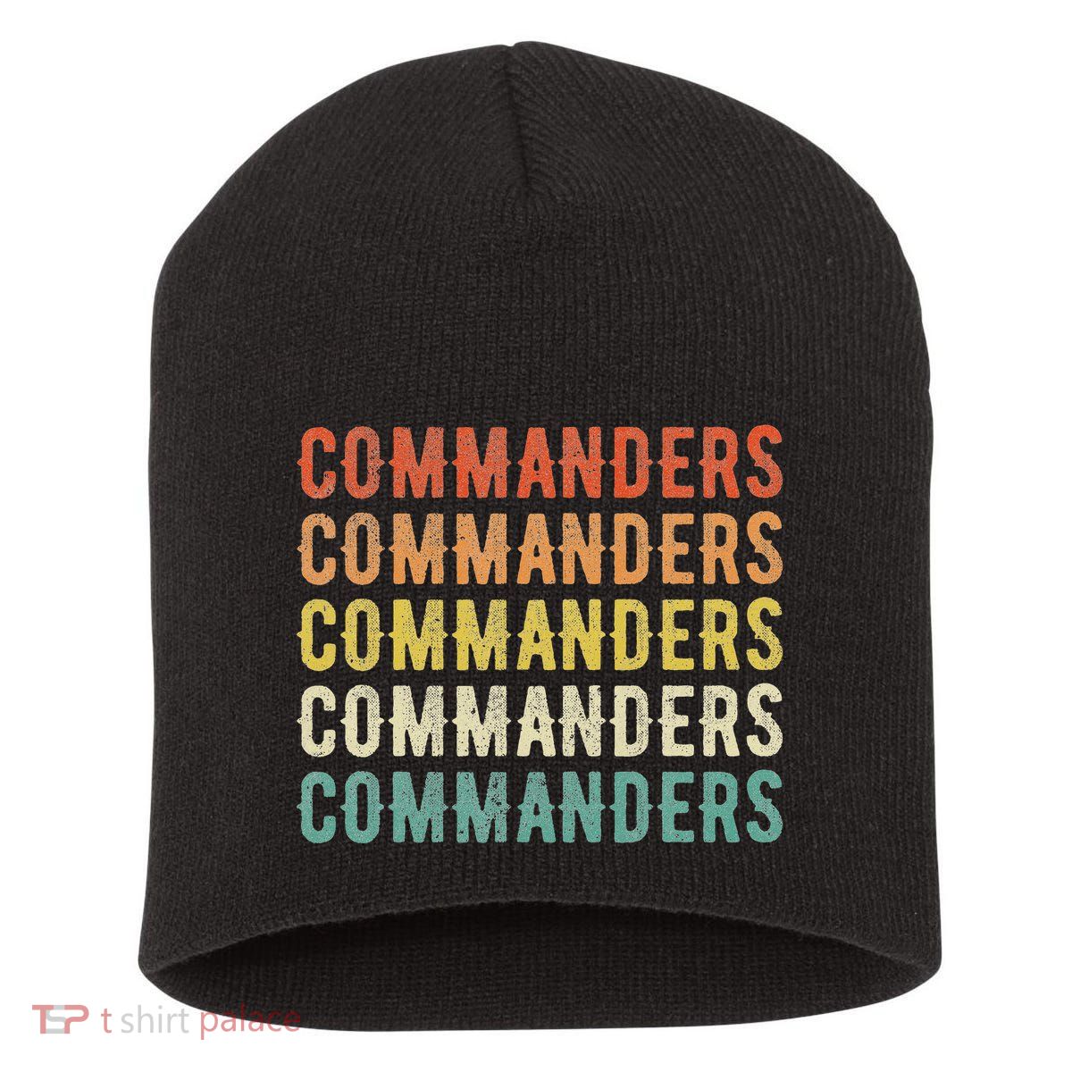 Commanders Short Acrylic Beanie