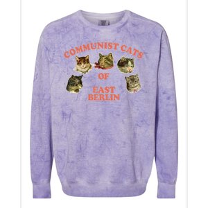 Communist Cats Of East Berlin Colorblast Crewneck Sweatshirt