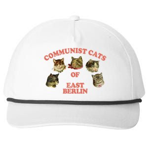 Communist Cats Of East Berlin Snapback Five-Panel Rope Hat