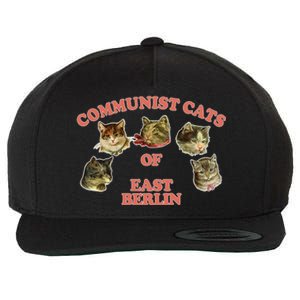 Communist Cats Of East Berlin Wool Snapback Cap