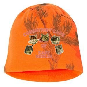 Communist Cats Of East Berlin Kati - Camo Knit Beanie