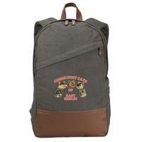 Communist Cats Of East Berlin Cotton Canvas Backpack