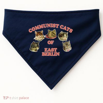 Communist Cats Of East Berlin USA-Made Doggie Bandana