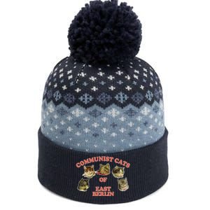 Communist Cats Of East Berlin The Baniff Cuffed Pom Beanie