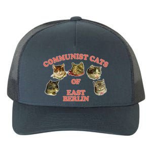 Communist Cats Of East Berlin Yupoong Adult 5-Panel Trucker Hat