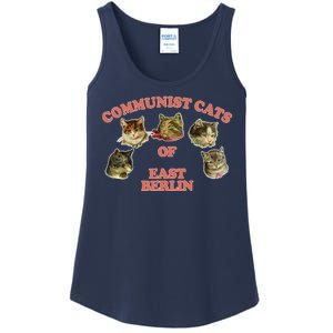 Communist Cats Of East Berlin Ladies Essential Tank