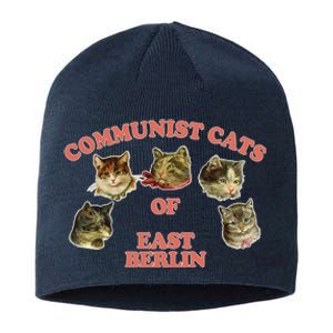 Communist Cats Of East Berlin Sustainable Beanie