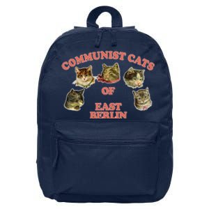 Communist Cats Of East Berlin 16 in Basic Backpack