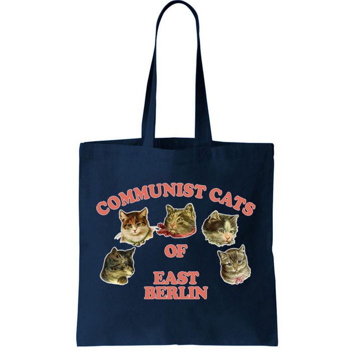 Communist Cats Of East Berlin Tote Bag