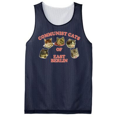 Communist Cats Of East Berlin Mesh Reversible Basketball Jersey Tank