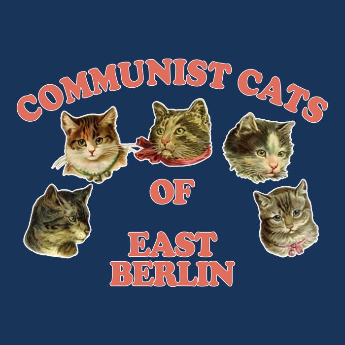 Communist Cats Of East Berlin Poster