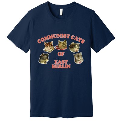 Communist Cats Of East Berlin Premium T-Shirt