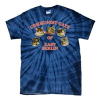 Communist Cats Of East Berlin Tie-Dye T-Shirt