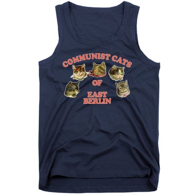 Communist Cats Of East Berlin Tank Top