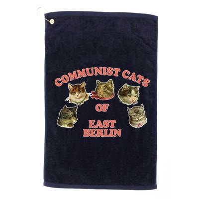 Communist Cats Of East Berlin Golf Towel