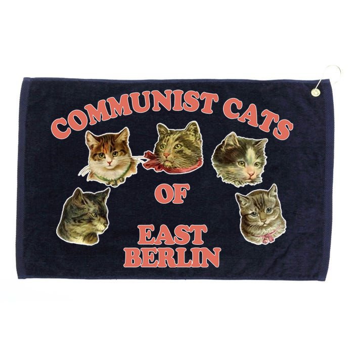 Communist Cats Of East Berlin Grommeted Golf Towel