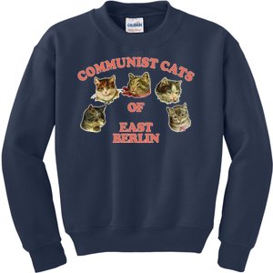 Communist Cats Of East Berlin Kids Sweatshirt