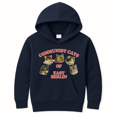 Communist Cats Of East Berlin Kids Hoodie