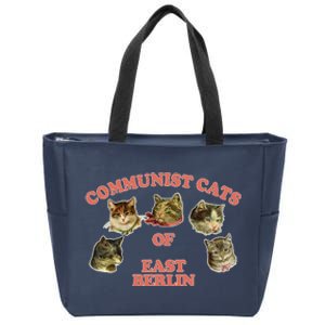 Communist Cats Of East Berlin Zip Tote Bag