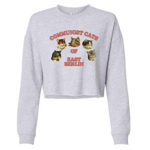 Communist Cats Of East Berlin Cropped Pullover Crew