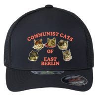 Communist Cats Of East Berlin Flexfit Unipanel Trucker Cap
