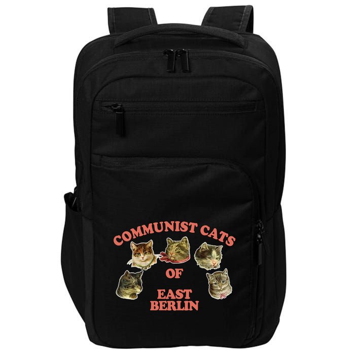 Communist Cats Of East Berlin Impact Tech Backpack