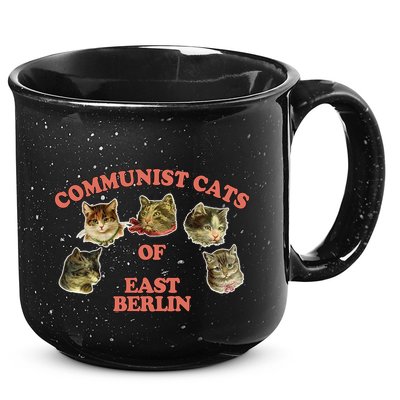 Communist Cats Of East Berlin 15oz Campfire Ceramic Mug