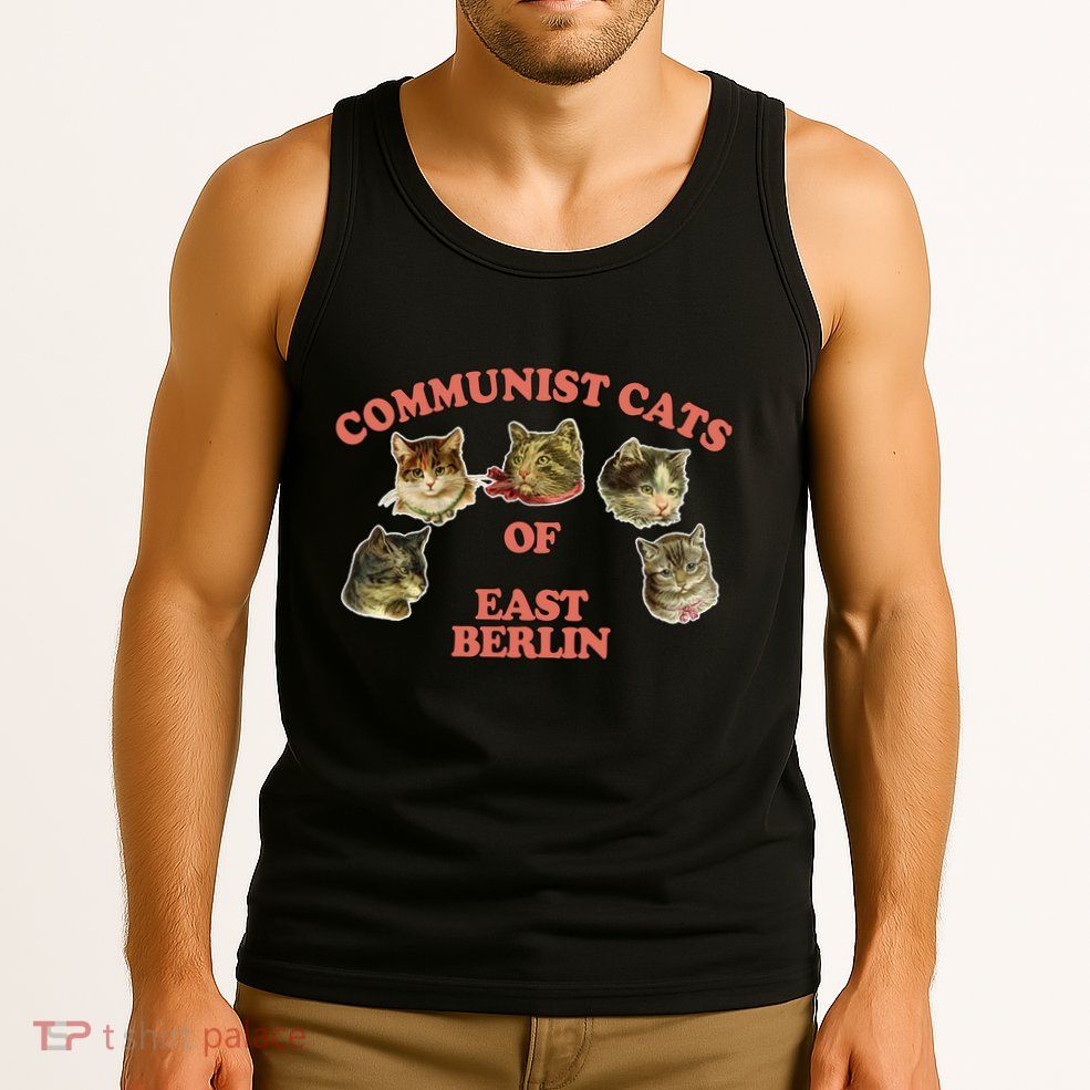 Communist Cats Of East Berlin Tank Top