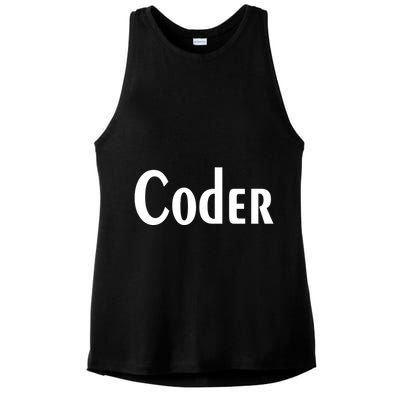 Coder Ladies PosiCharge Tri-Blend Wicking Tank