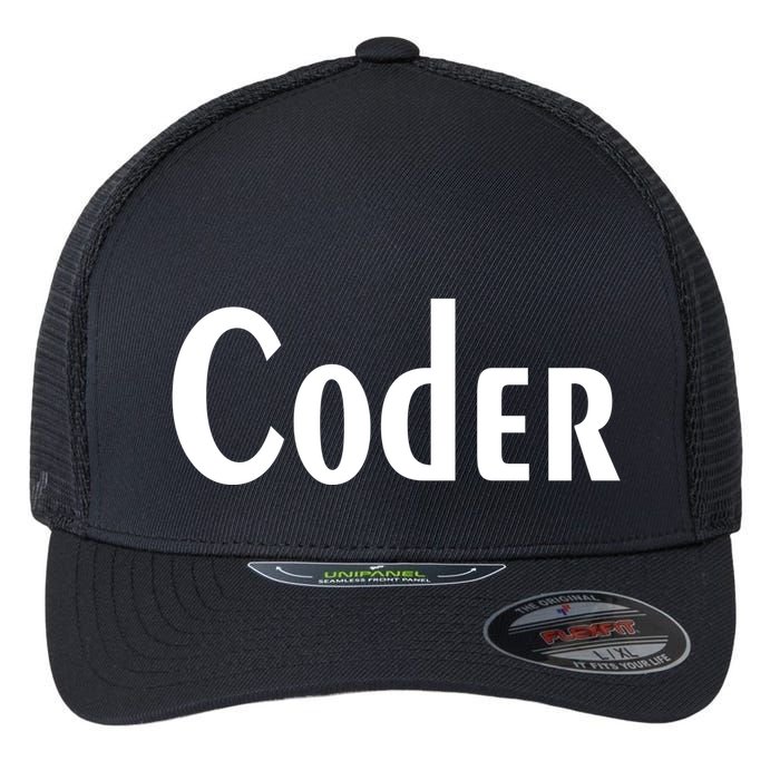 Coder Flexfit Unipanel Trucker Cap