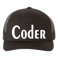 Coder Yupoong Adult 5-Panel Trucker Hat