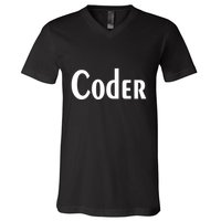 Coder V-Neck T-Shirt