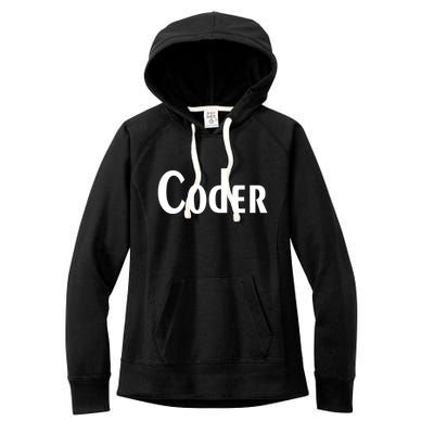 Coder Women's Fleece Hoodie