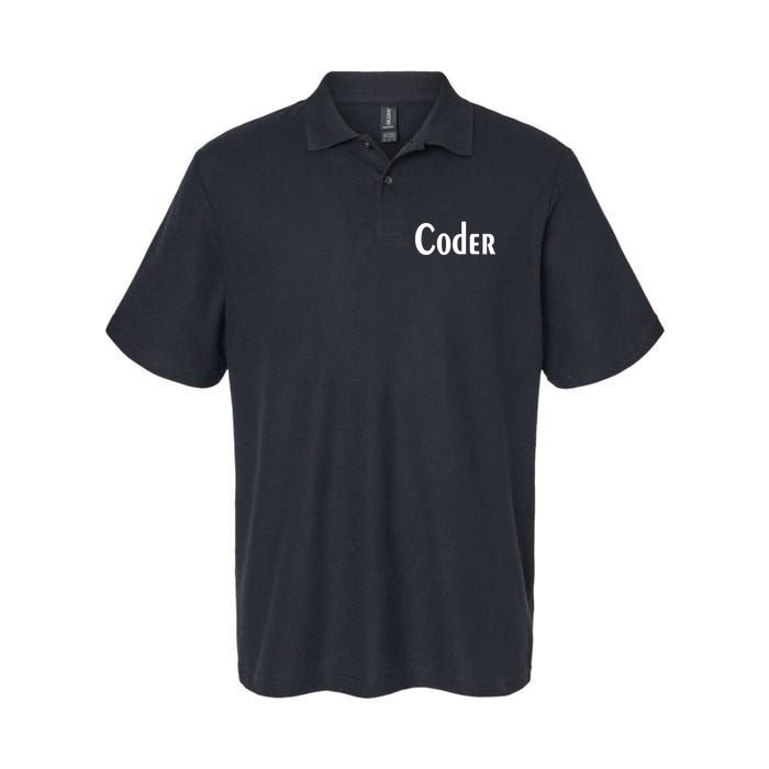 Coder Softstyle Adult Sport Polo