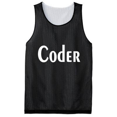 Coder Mesh Reversible Basketball Jersey Tank