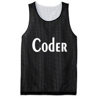 Coder Mesh Reversible Basketball Jersey Tank