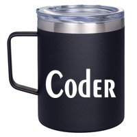 Coder 12oz Stainless Steel Coffee Mug