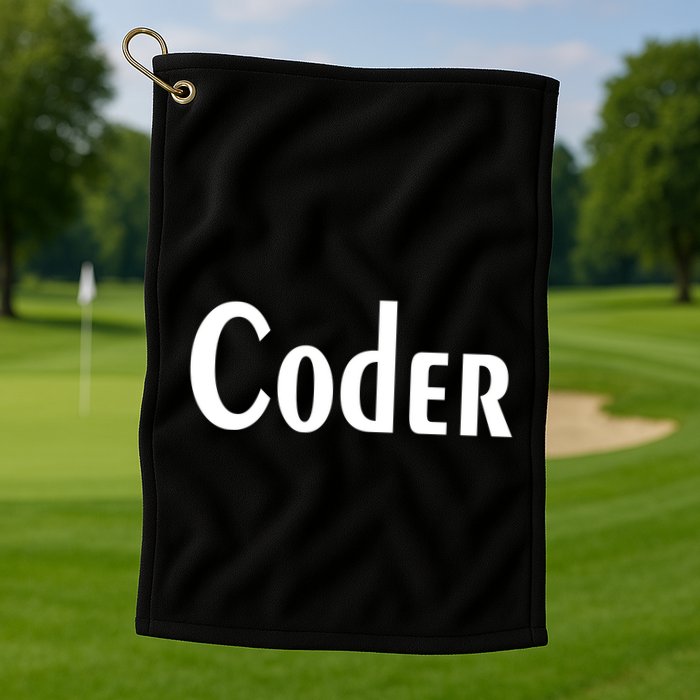 Coder Golf Towel
