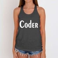 Coder Women's Knotted Racerback Tank