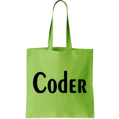 Coder Tote Bag