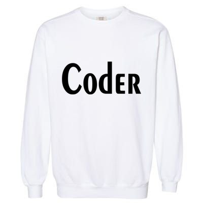Coder Garment-Dyed Sweatshirt