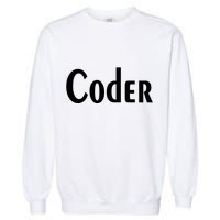 Coder Garment-Dyed Sweatshirt