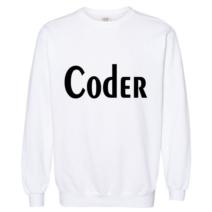 Coder Garment-Dyed Sweatshirt