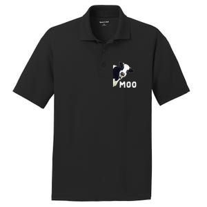 Cow PosiCharge RacerMesh Polo