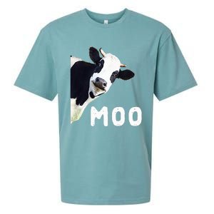 Cow Sueded Cloud Jersey T-Shirt