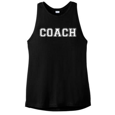 Coach Ladies PosiCharge Tri-Blend Wicking Tank