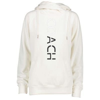 Coach Womens Funnel Neck Pullover Hood